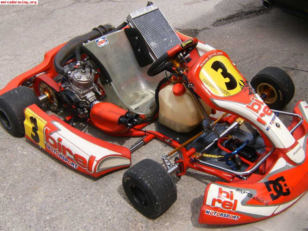 Vendo kart birel con motor iame x30 del año 2010 y en perfec