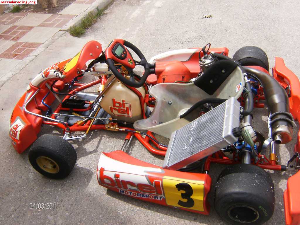 Vendo kart birel con motor iame x30 del año 2010 y en perfec