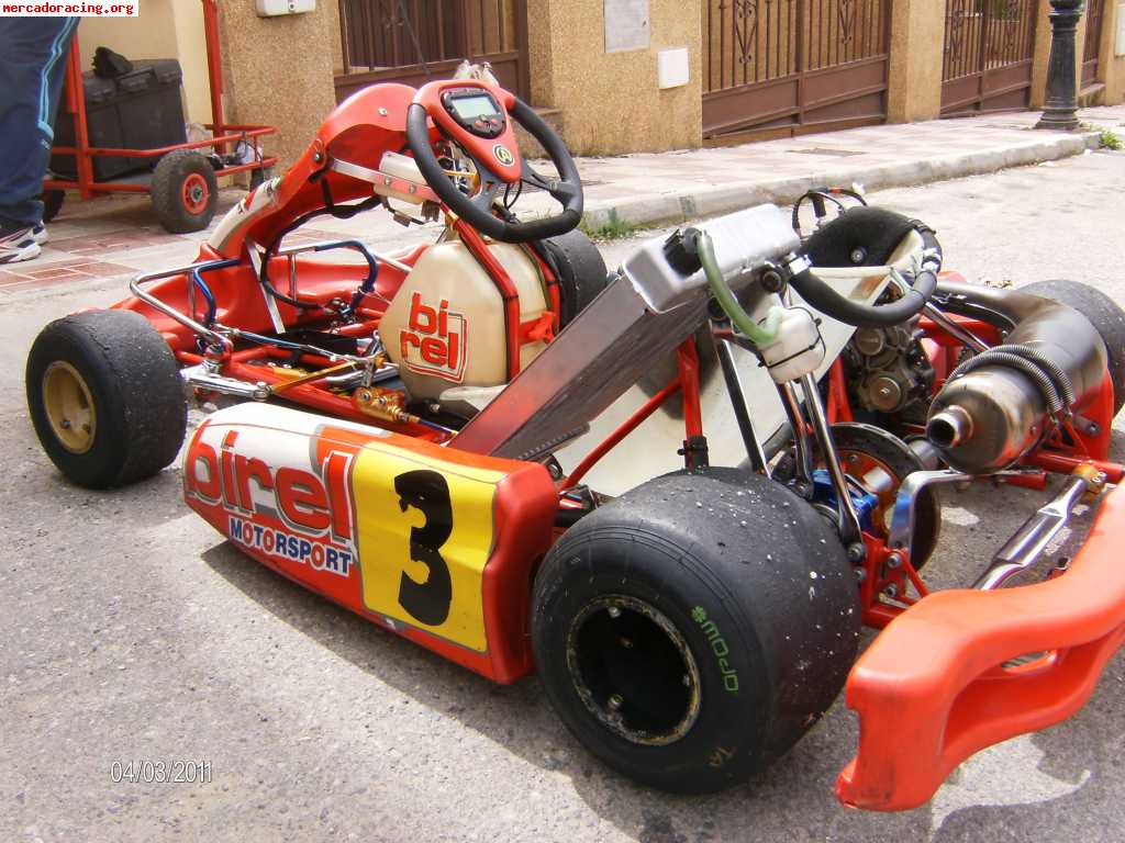 Vendo kart birel con motor iame x30 del año 2010 y en perfec