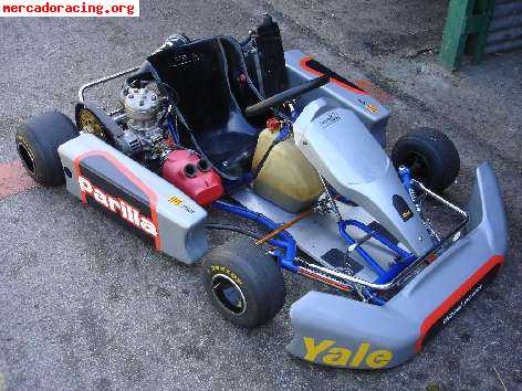 Se vende kart 125 cc.