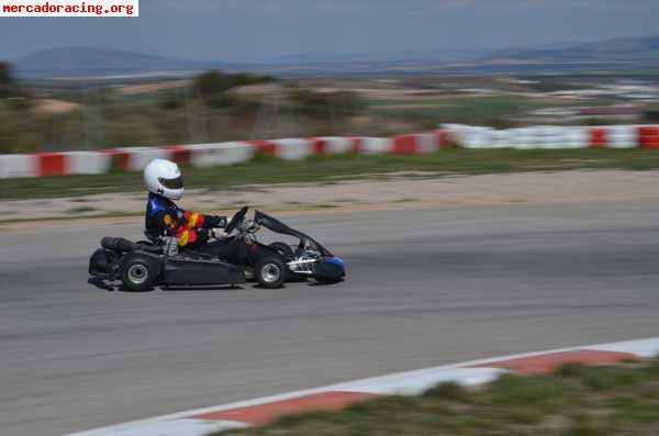 Kart parolin x30 ideal entrenamiento o iniciacion