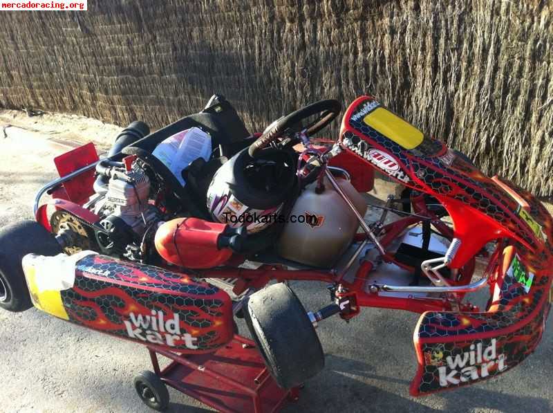 Wildkart x30. mychron4 y pista pagada hasta 2015