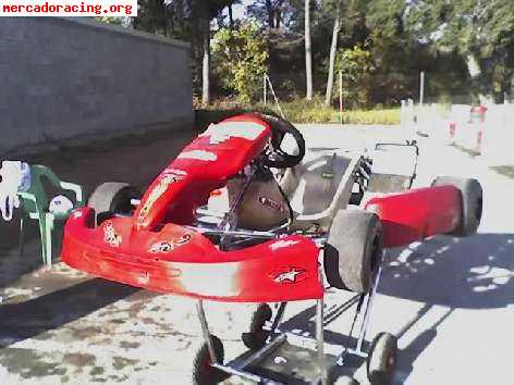Vendo kart parolin con motor sonik