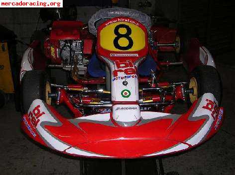 Vendo kart alevin  chasis birel 2006