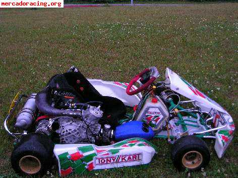 Se vende tony kart 125 cc. año 2005