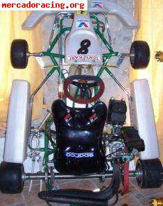 Tony kart mithox/rotax max 125 2200e