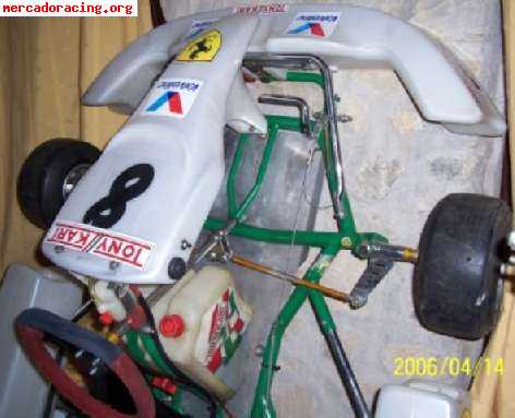 Tony kart mithox/rotax max 125 2200e