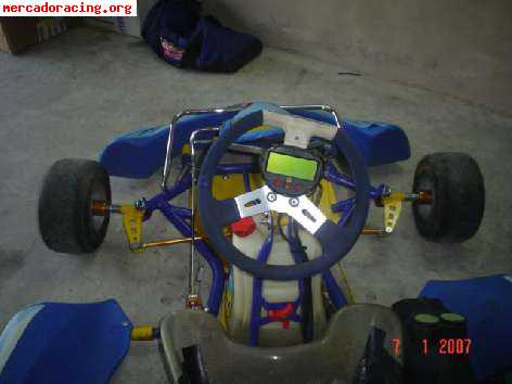 Vendo kart 125 cc leopard, chasis top kard y alfano