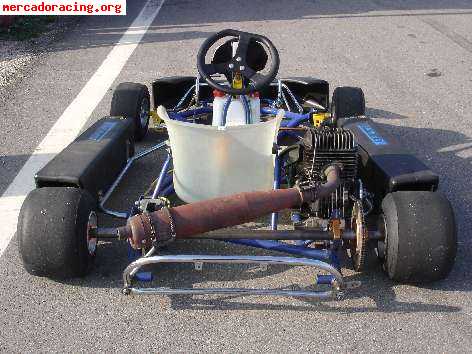 Vendo kart yamaha 100 c.c. con chasis top kart 2004