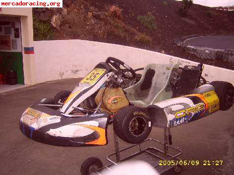 Kart crg 125 6 velocidades se cambia x coche d calle o rally