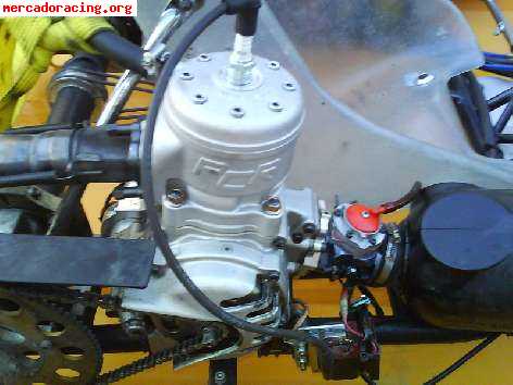 Se vende kart chasis crg zanardi motor pcr 125cc 32cv