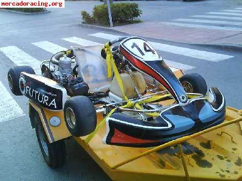 Se vende kart chasis crg zanardi motor pcr 125cc 32cv