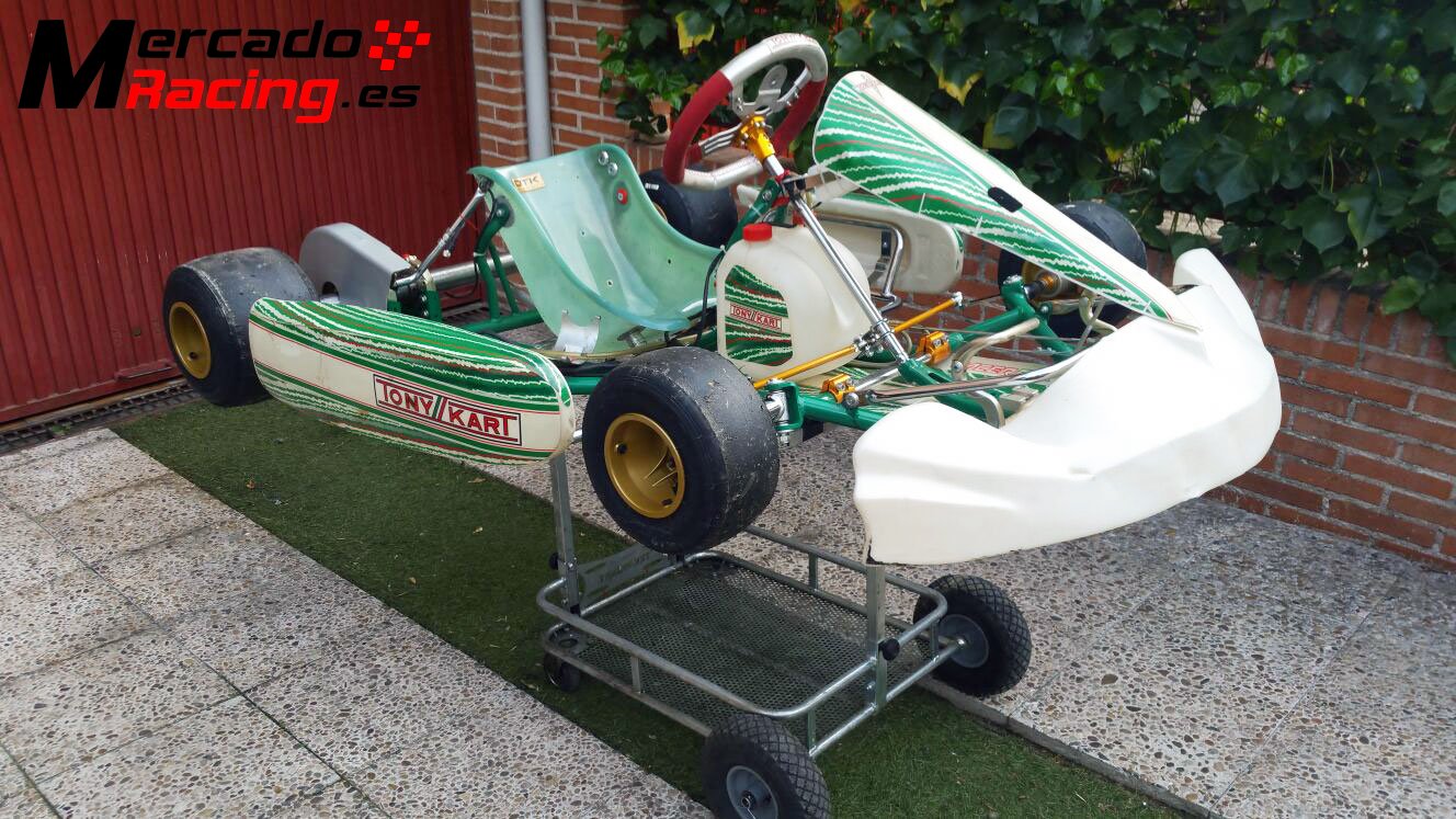 Chasis tony kart racer homologación 56/ch/14