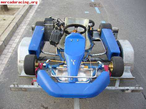 Vendo sody kart rotax max automatico arranque electrico año