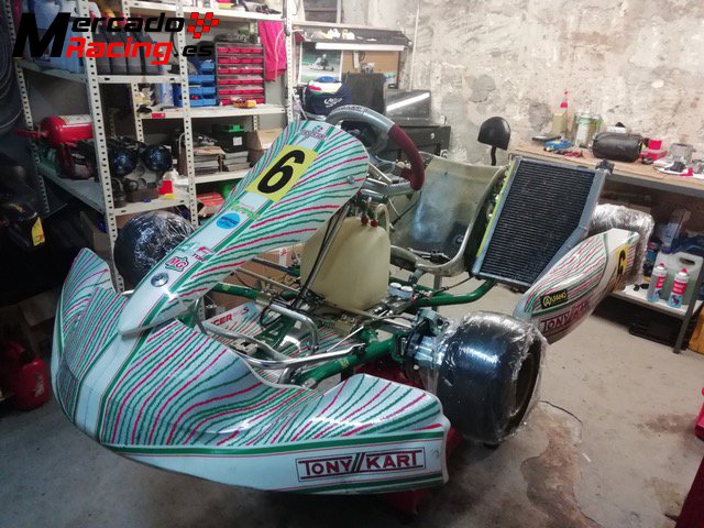 Tony kart racer401s con kz10c 