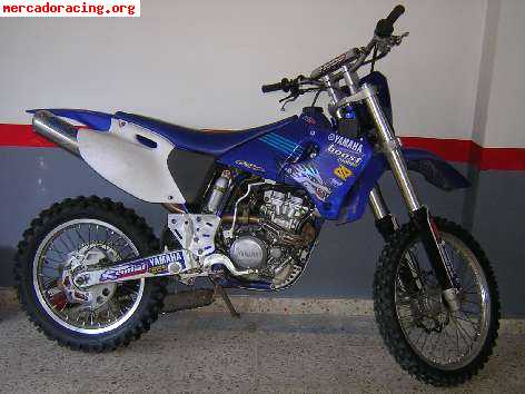 Cambio yamaha wr 250f 2003 por kart de marchas