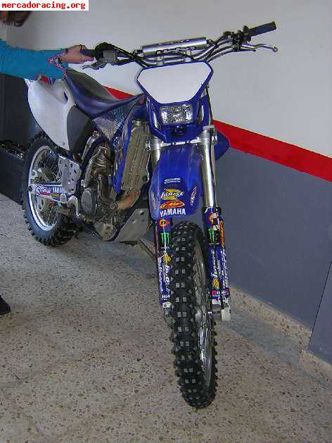 Cambio yamaha wr 250f 2003 por kart de marchas