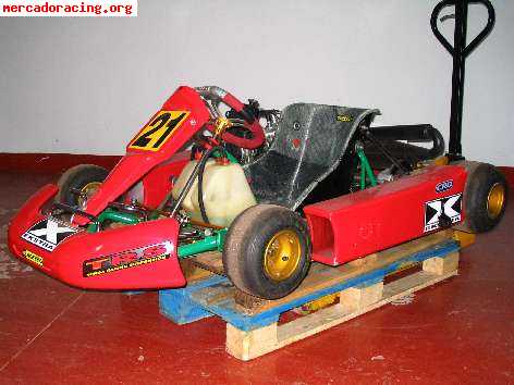 Vendo tony kart con motor rotax max en excelentes condicione