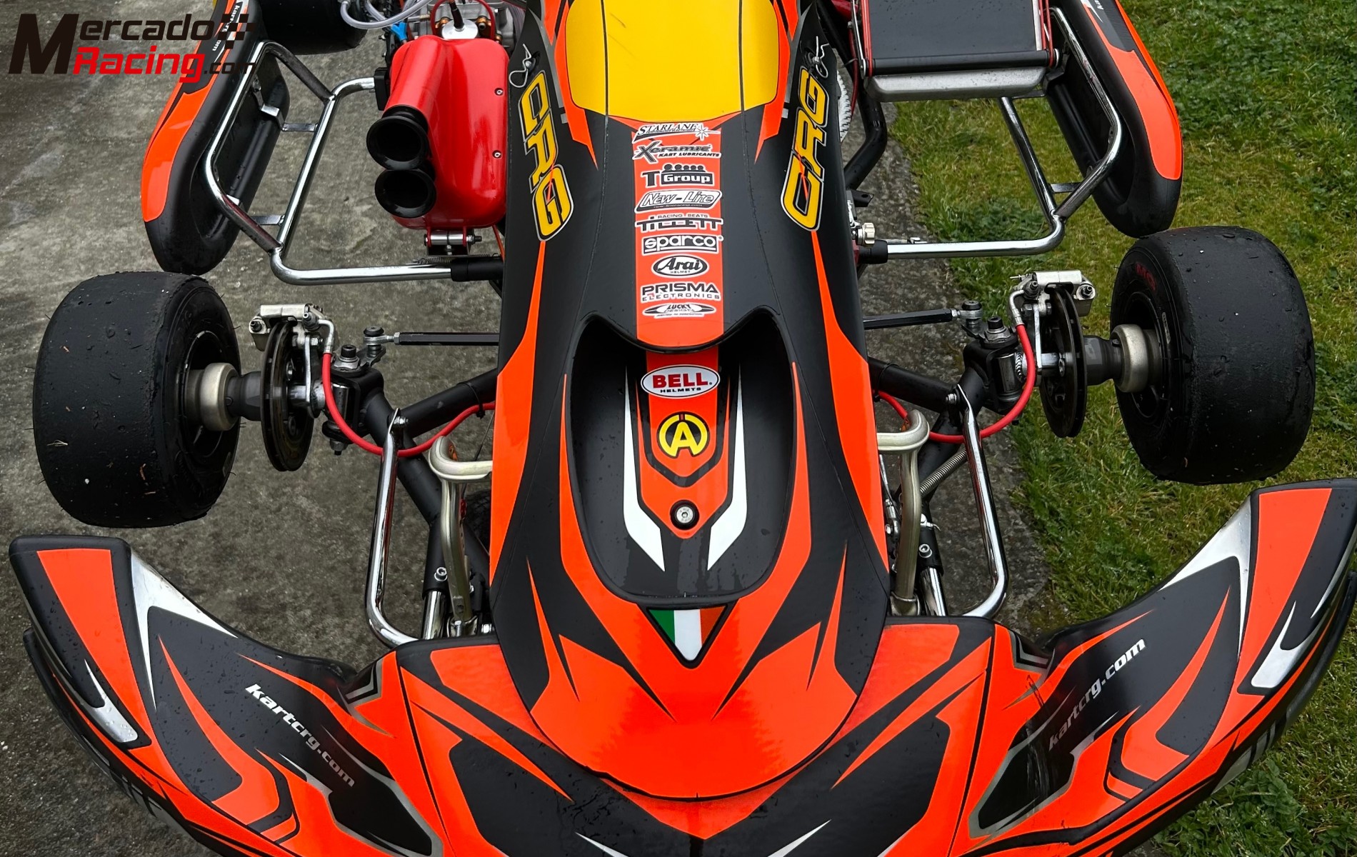Kart crg tm r1 titán red