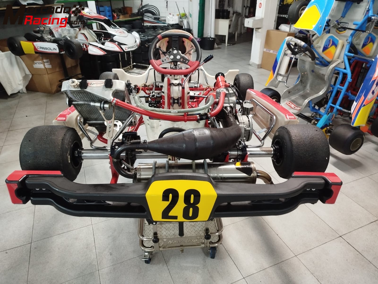 Vendo kart kz2 birel art con motor tm r1