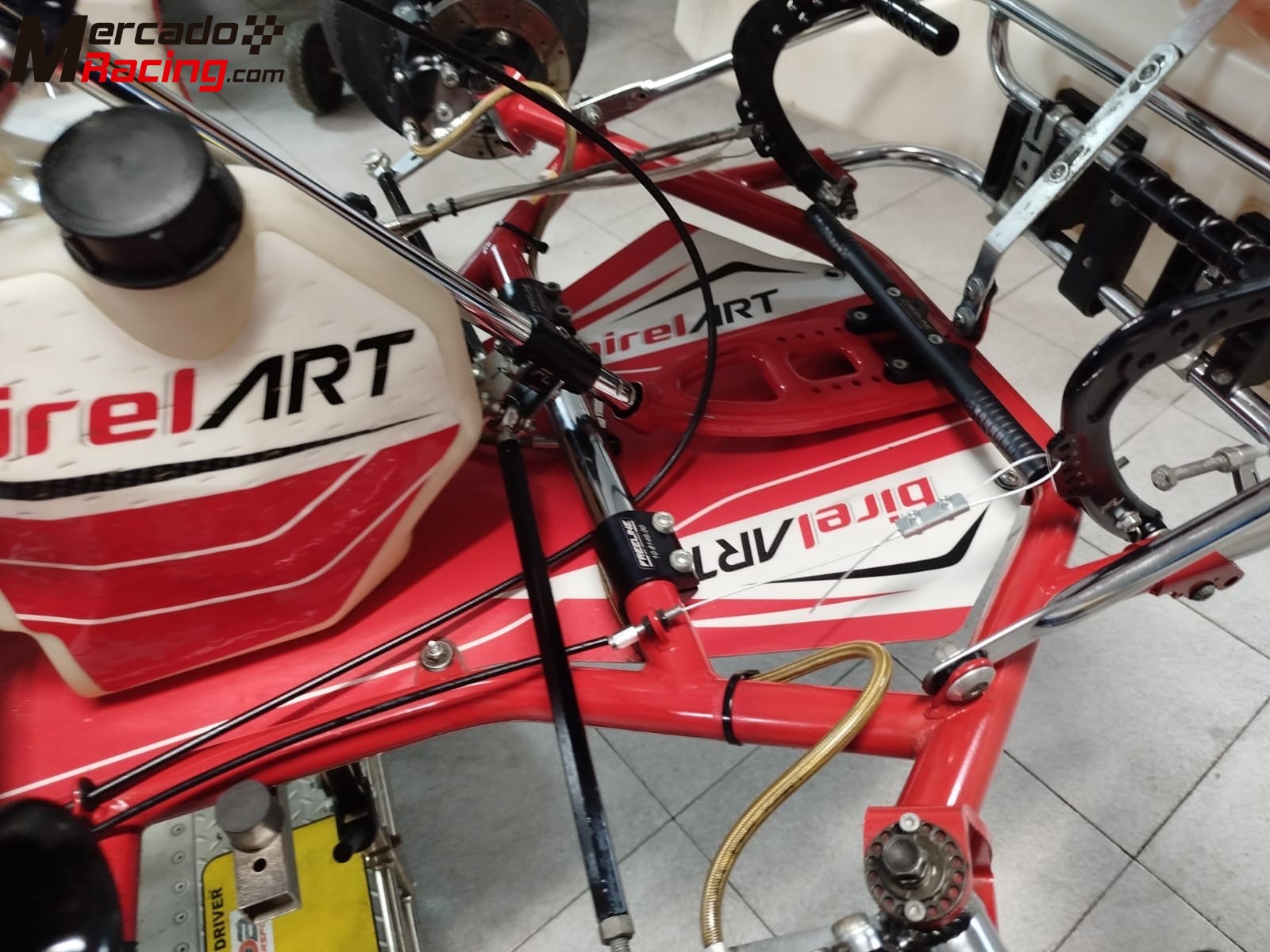 Vendo kart kz2 birel art con motor tm r1