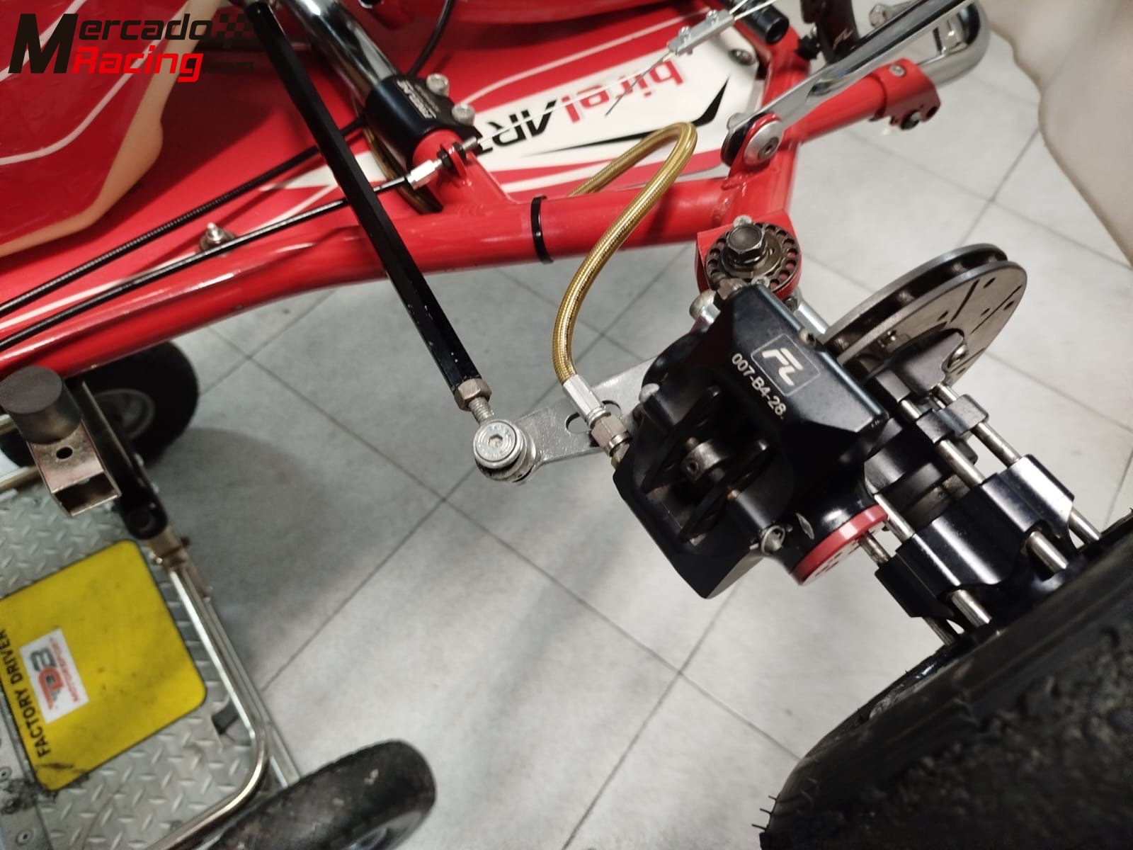 Vendo kart kz2 birel art con motor tm r1