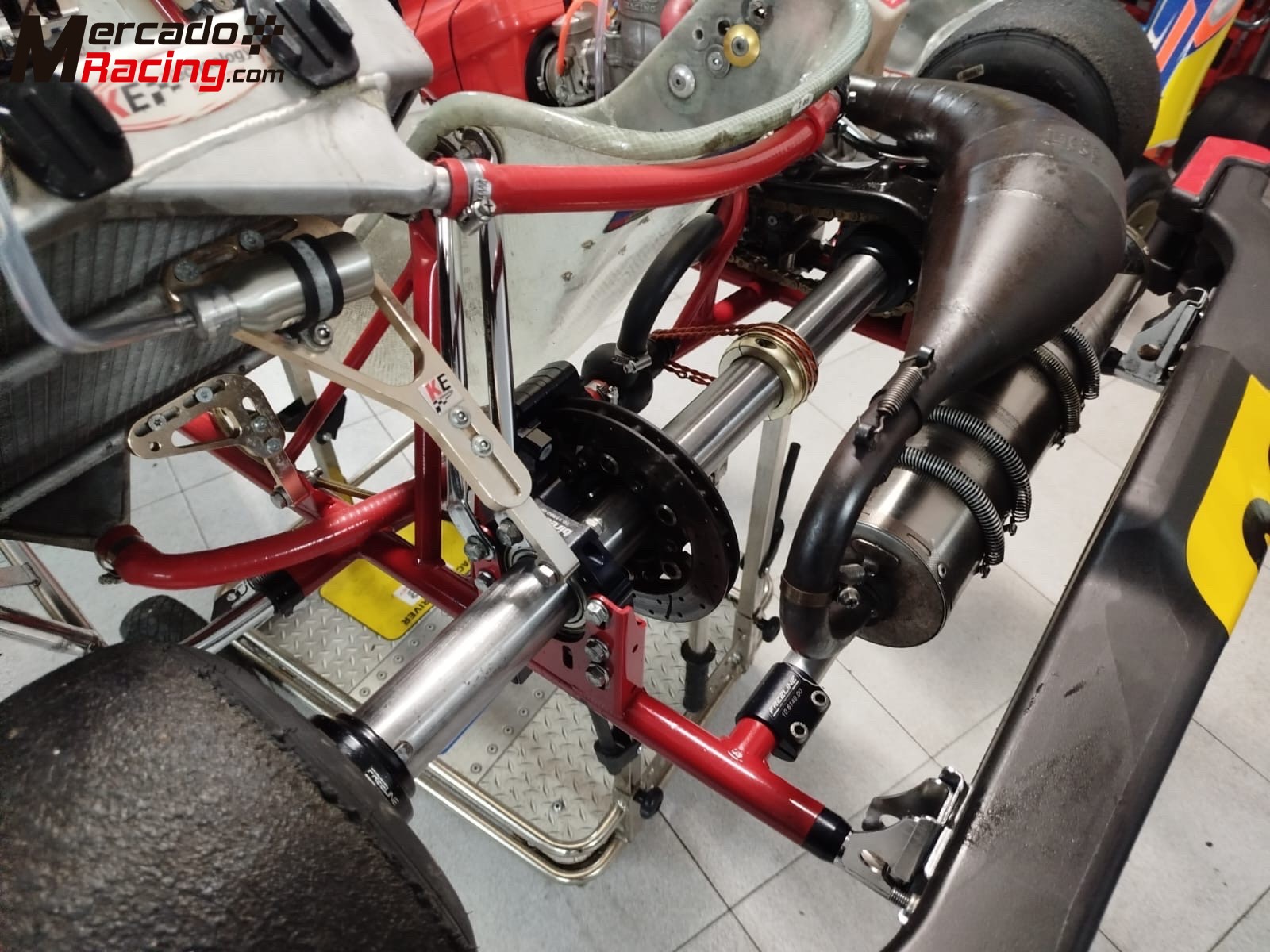 Vendo kart kz2 birel art con motor tm r1