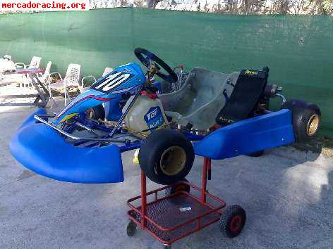 Vendo top-kart flash- motor comer 125 automatico-fotos-