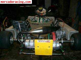 Vendo tonykart 125c.c con cambio.