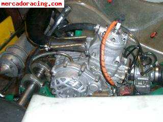 Vendo tonykart 125c.c con cambio.