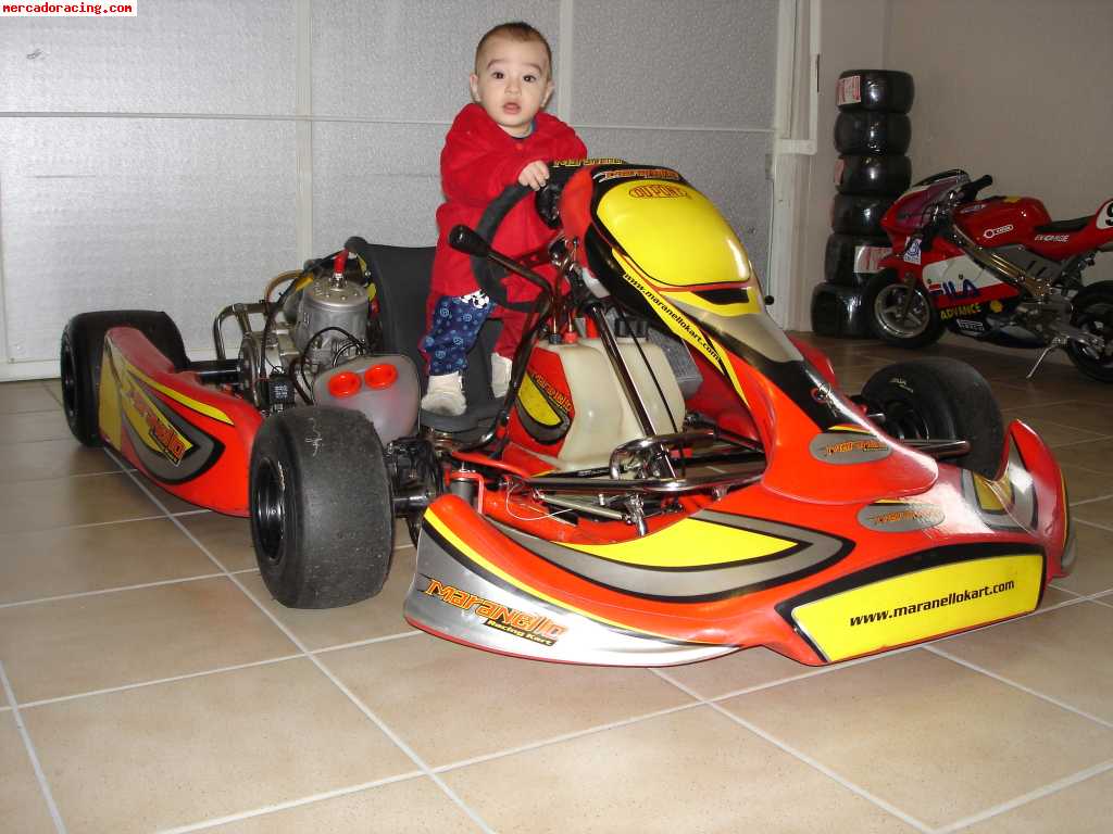 Vendo kart icc maranello con motor tm k9b finales 06