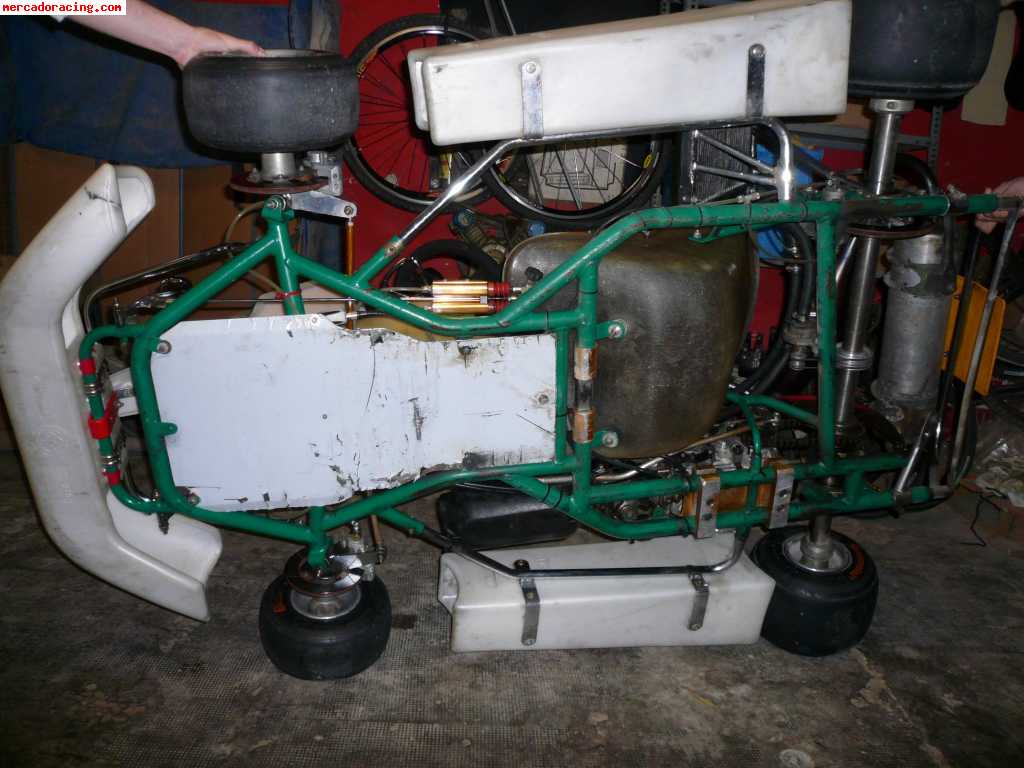 Vendo tony kart de 125c.c con cambio de seis velocidades