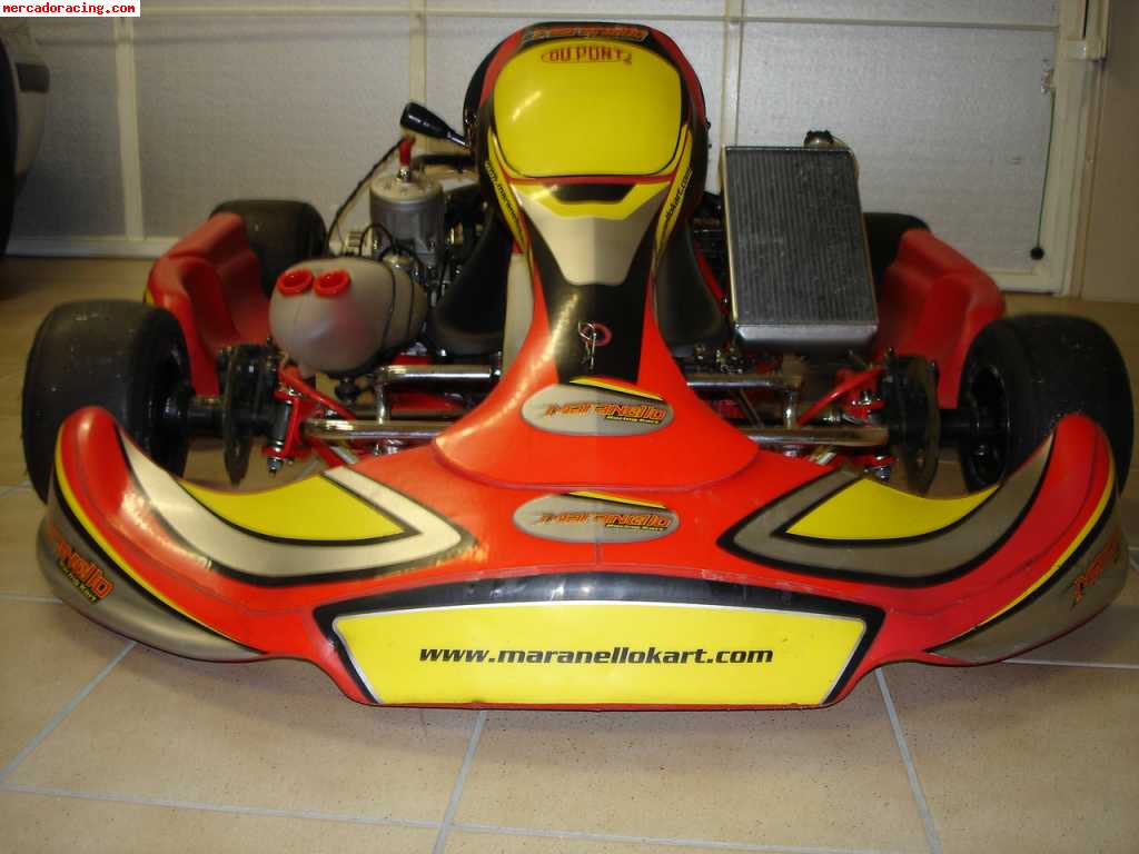 Vendo kart icc maranello con motor tm k9b finales 06