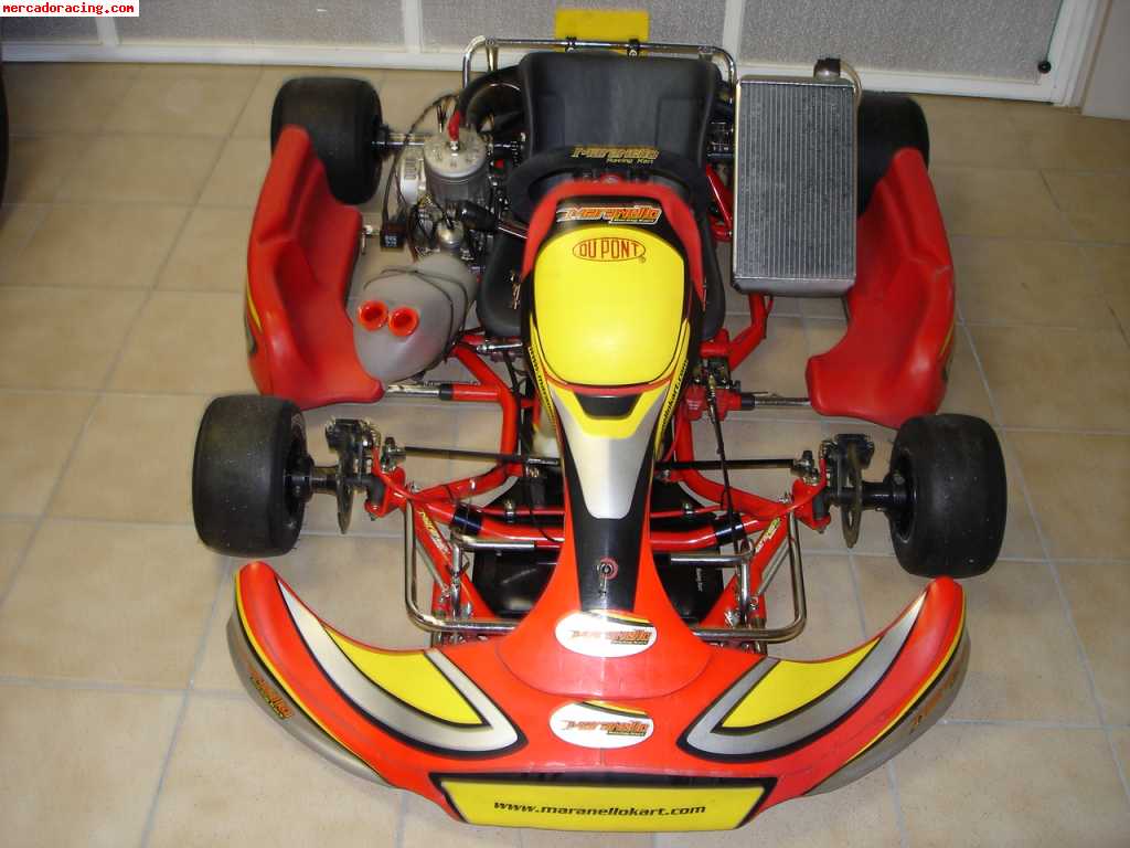 Vendo kart icc maranello con motor tm k9b finales 06