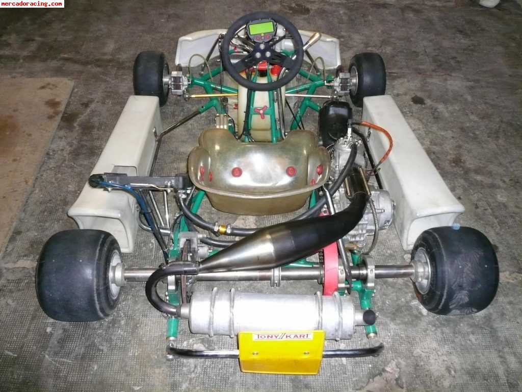Vendo tony-kart de 125c.c con cambio ( 6v )