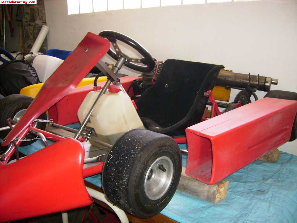Se vende kart 100 c.c. + otro despiece!!!!!