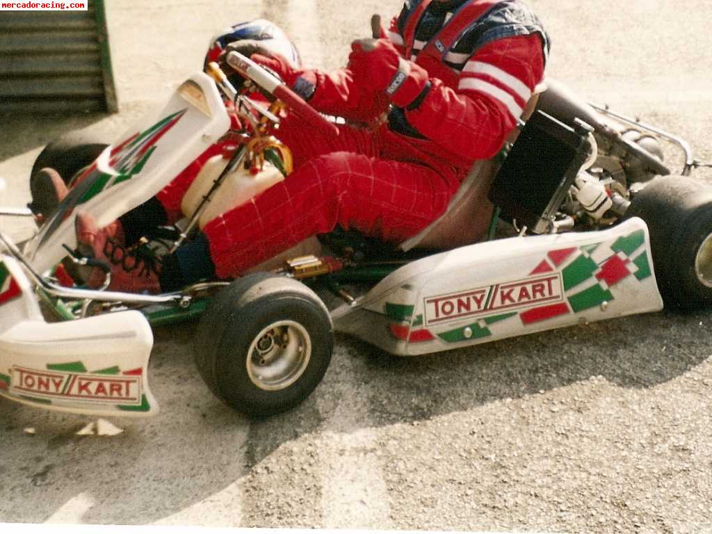 Tony kart 125cc 6vel