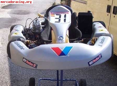 Vendo kart 125 icc. 6 velocidades