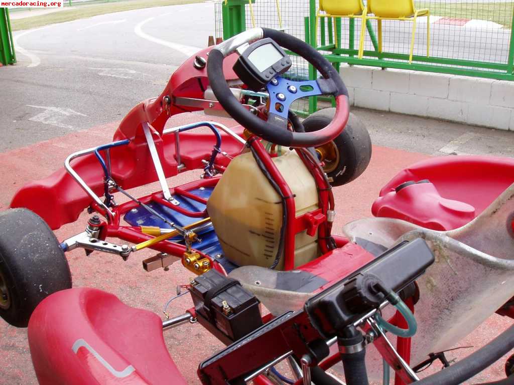 Kart chasis birel motor x30 + accesorios