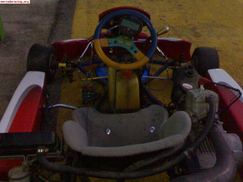 Vendo kart 125cc 6 velocidades chasis allkart buen estado