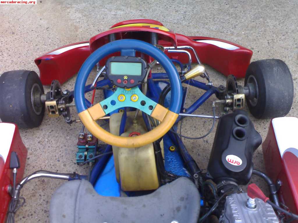 Vendo kart 125cc 6 velocidades chasis allkart buen estado