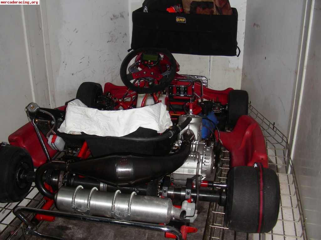 Vendo kart maranello 125 motor k9b con remolque cerrado
