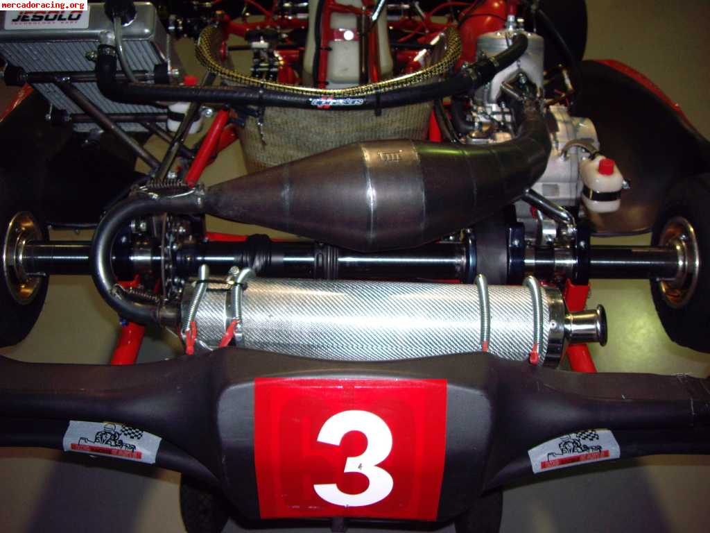 Vendo kart kz2 125cc 6v motor tm k9b