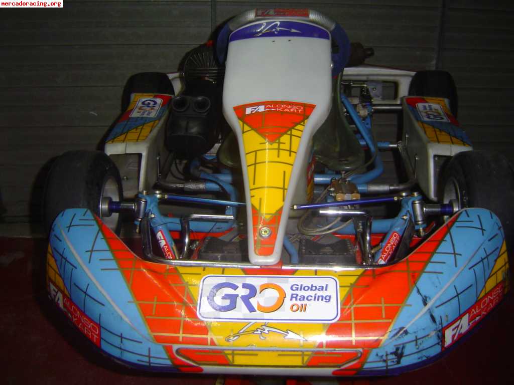 Vendo kart fa cadete 2007 iame 85cc