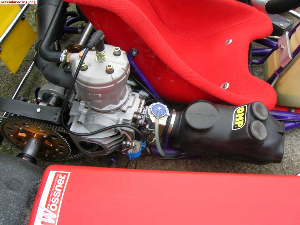 Kart 125 iame leopard arranque electrico,embrague,o cambio p