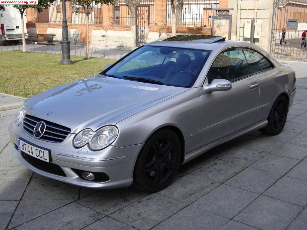 17500€ 367cv clk 55 amg nacional con libro y garantia