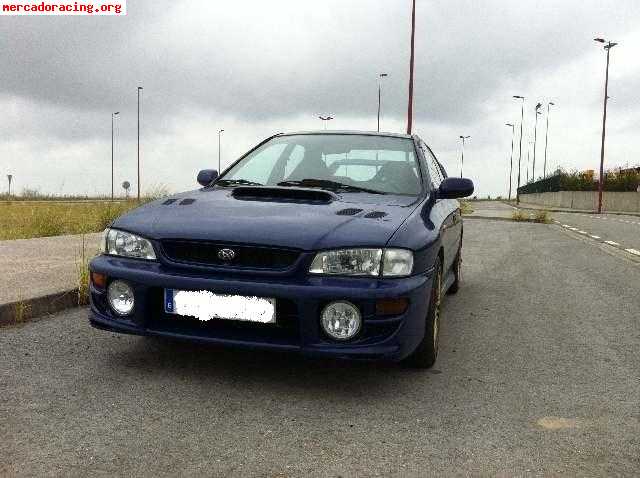 Subaru impreza gt turbo.