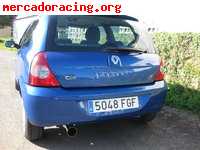 Se vende o cambia renault clio campus 1.2 16v azul renault s