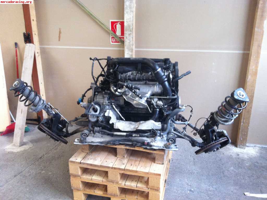 Motor completo con cuna palieres etc focus st 07