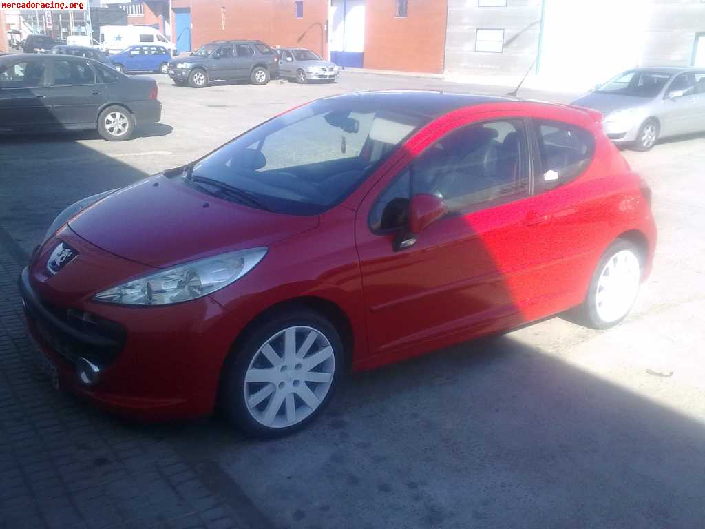 Vendo 207 gt turbo 1.6 16v. 150cv. gasolina por motivos de t